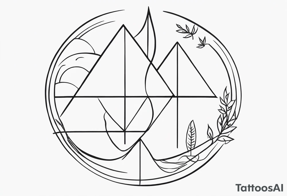 resilience and the infinite sign to represent 2 boys and 1 mom tattoo idea