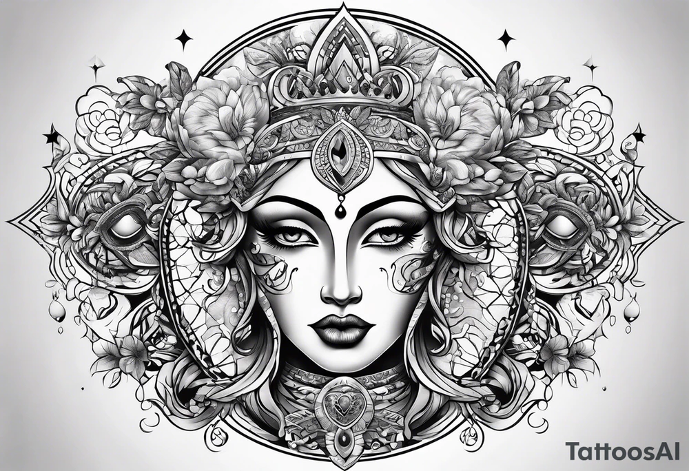 God is love tattoo idea