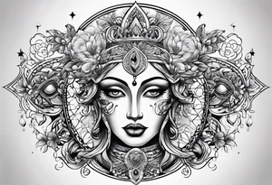 God is love tattoo idea