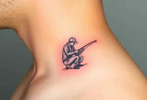 Father and son fishing tattoo idea