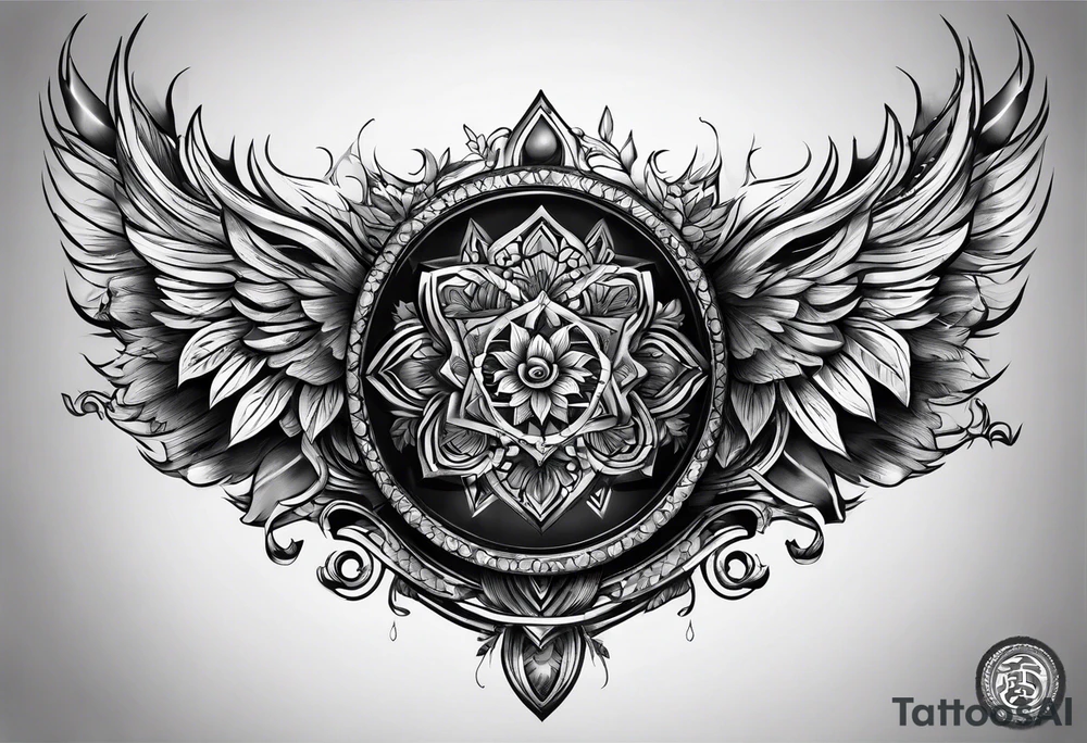 Long forearm wisdom tattoo tattoo idea