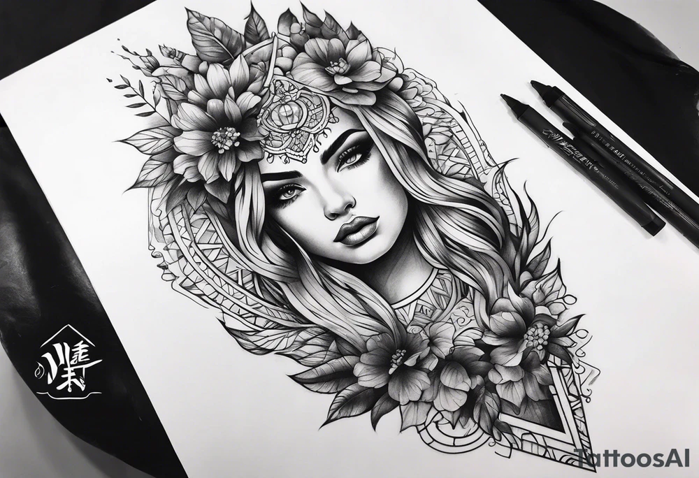 Horizontal long thin inner arm tattoo tattoo idea