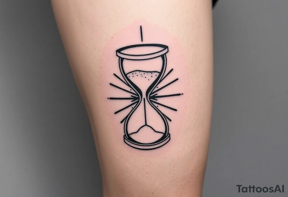 hourglass tattoo idea