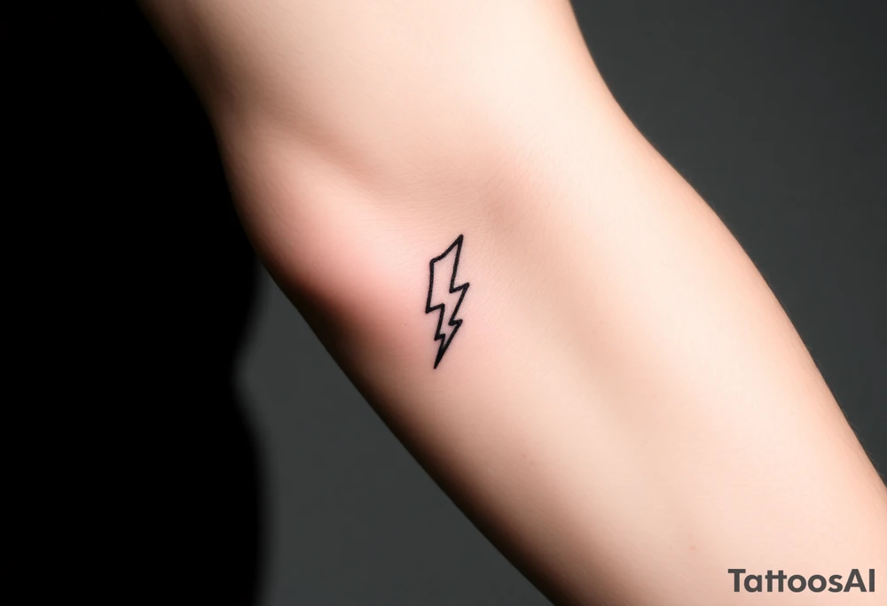 Lightning tattoo idea