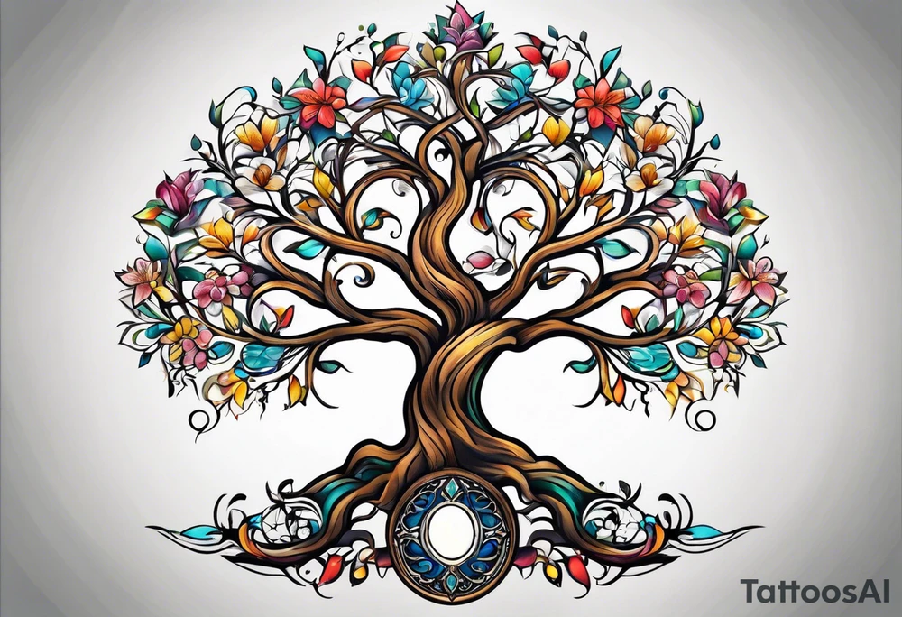 Tree of life tattoo idea