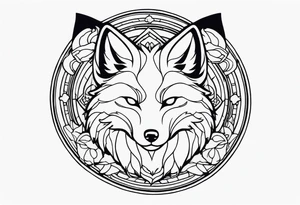 kitsune tattoo idea