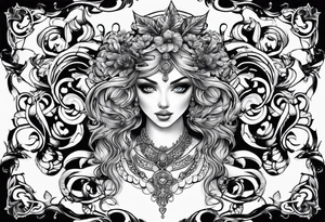Gemini design tattoo idea