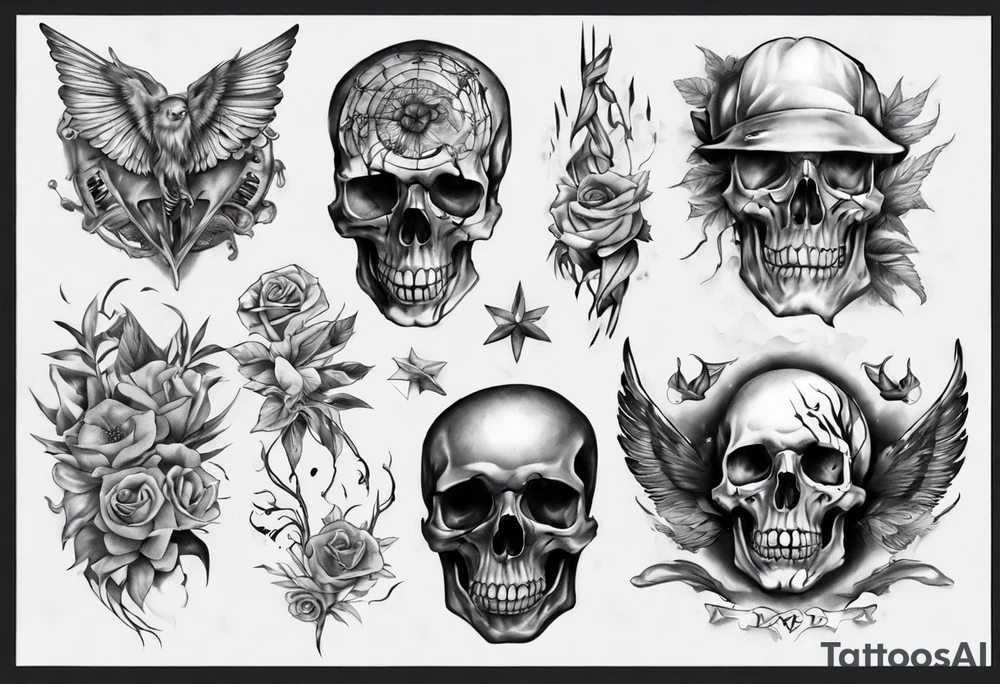 dyr realistic tattoo idea