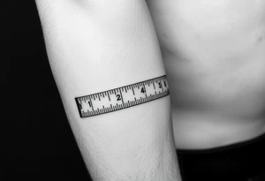 tape measure tattoo idea