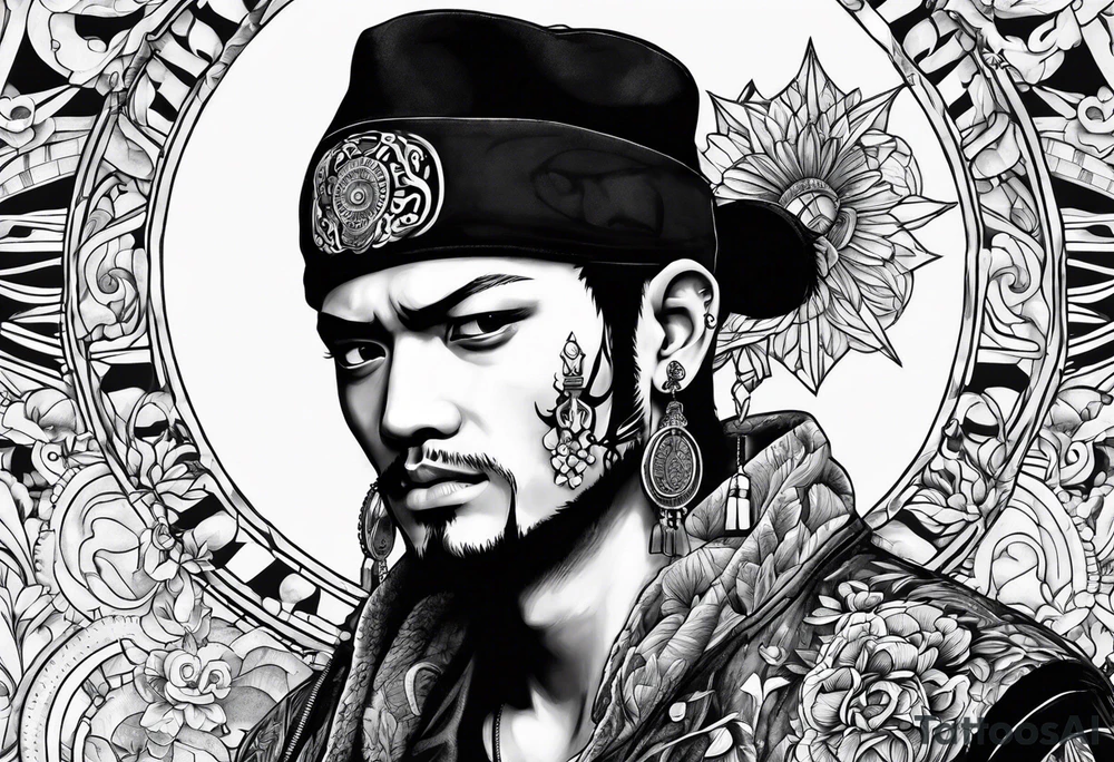 trafalgar law tattoo tattoo idea