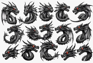 toothless dragon tattoo idea