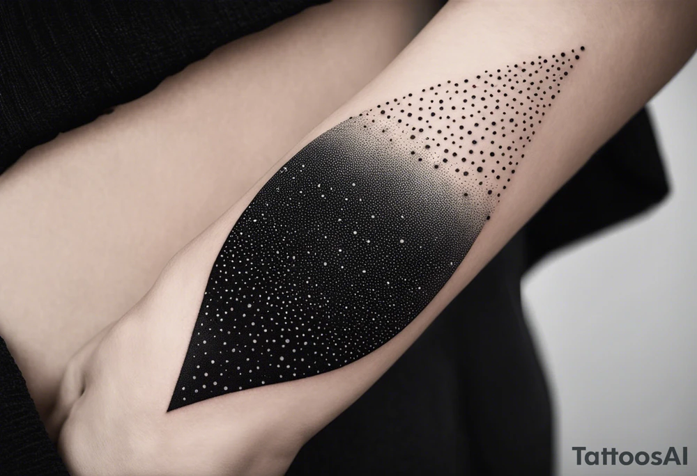 A certain kind of darkness is needed to see the stars tattoo idea