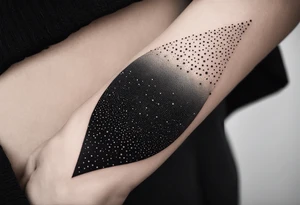 A certain kind of darkness is needed to see the stars tattoo idea