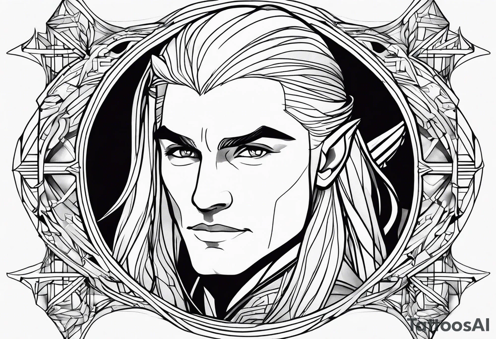 Legolas tattoo idea