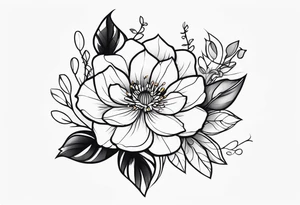 flores tattoo idea