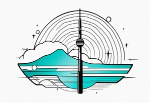 antenna tattoo idea