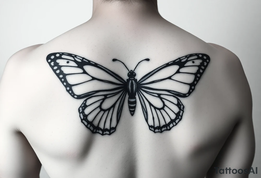 Butterfly autumn memorial 
  gf rip tattoo idea