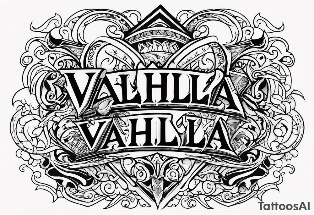 Valhalla tattoo idea