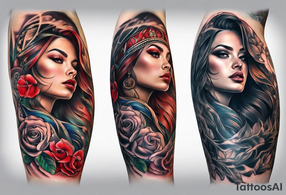 Pe humana tattoo idea