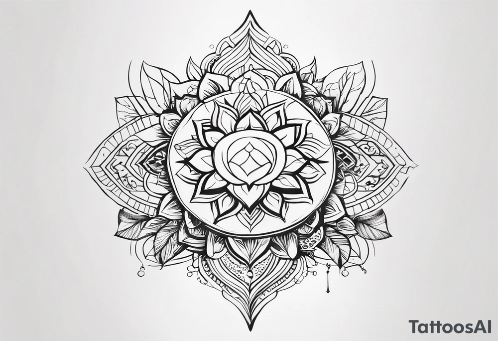 Нежные пионы с центральной звездой илиниями tattoo idea Нежные пионы с центральной звездой илиниями tattoo idea