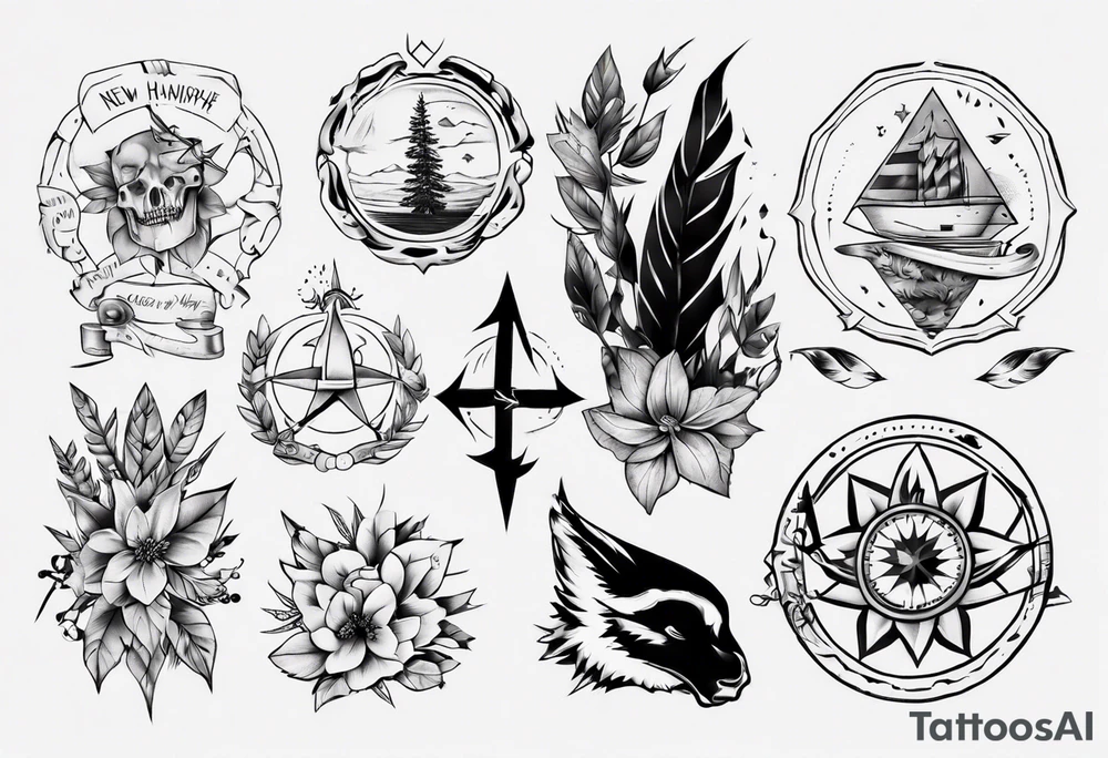 New Hampshire tattoo idea