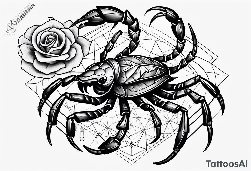 scorpion anima tattoo idea
