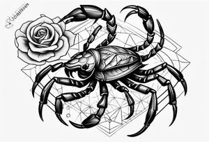 scorpion anima tattoo idea