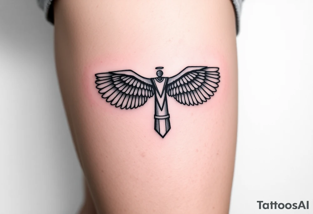 Angel of the north Gateshead tattoo idea