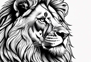 Valhalla sword shield stairs tattoo idea
