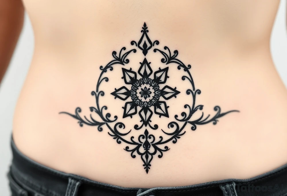 Representing forgetting the past, healing and moving forward tattoo idea