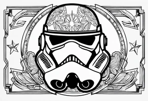 Star Wars, Captain Rex, Pistols drawn, Phoenix Squadron Helmet, tattoo idea