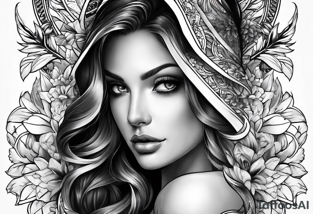 Stars cover up tattoo idea