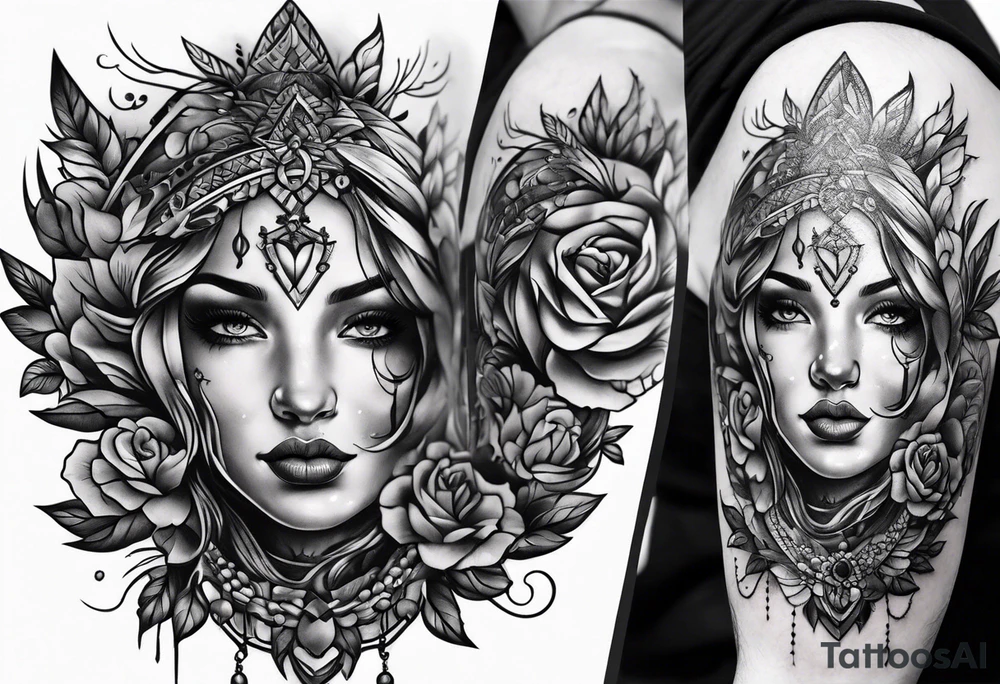 Simple grief tattoo tattoo idea