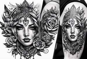 Simple grief tattoo tattoo idea