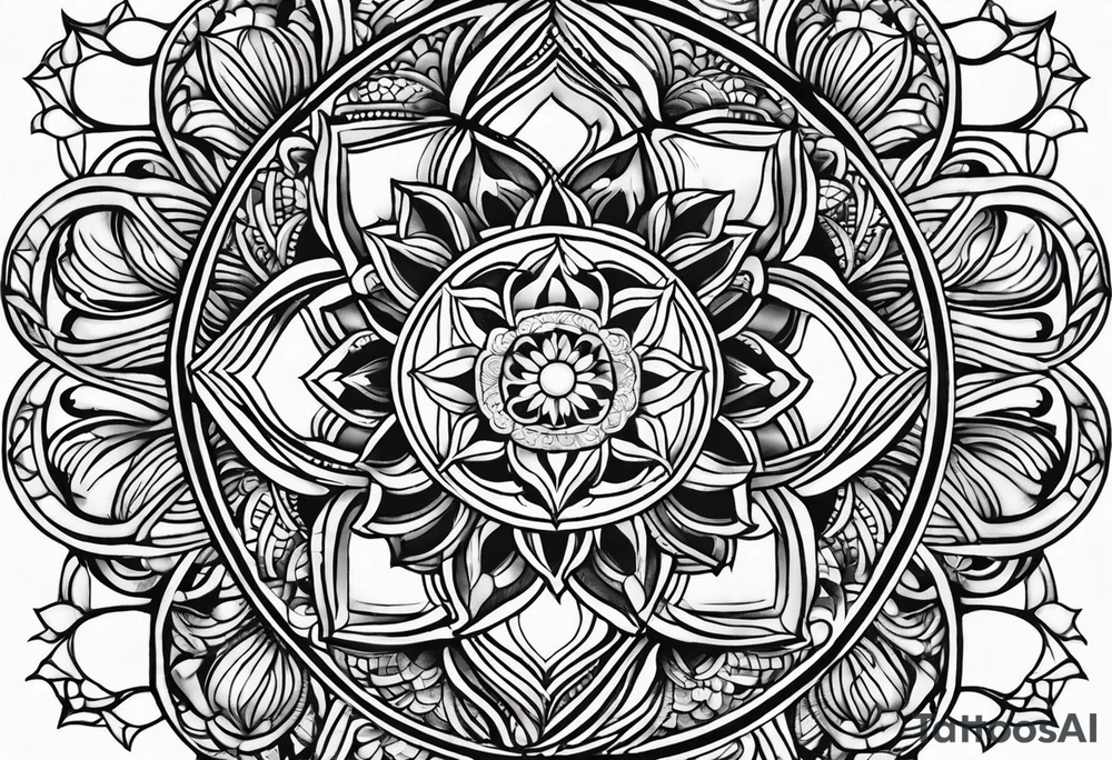 flower of life tattoo idea