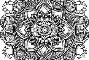 flower of life tattoo idea