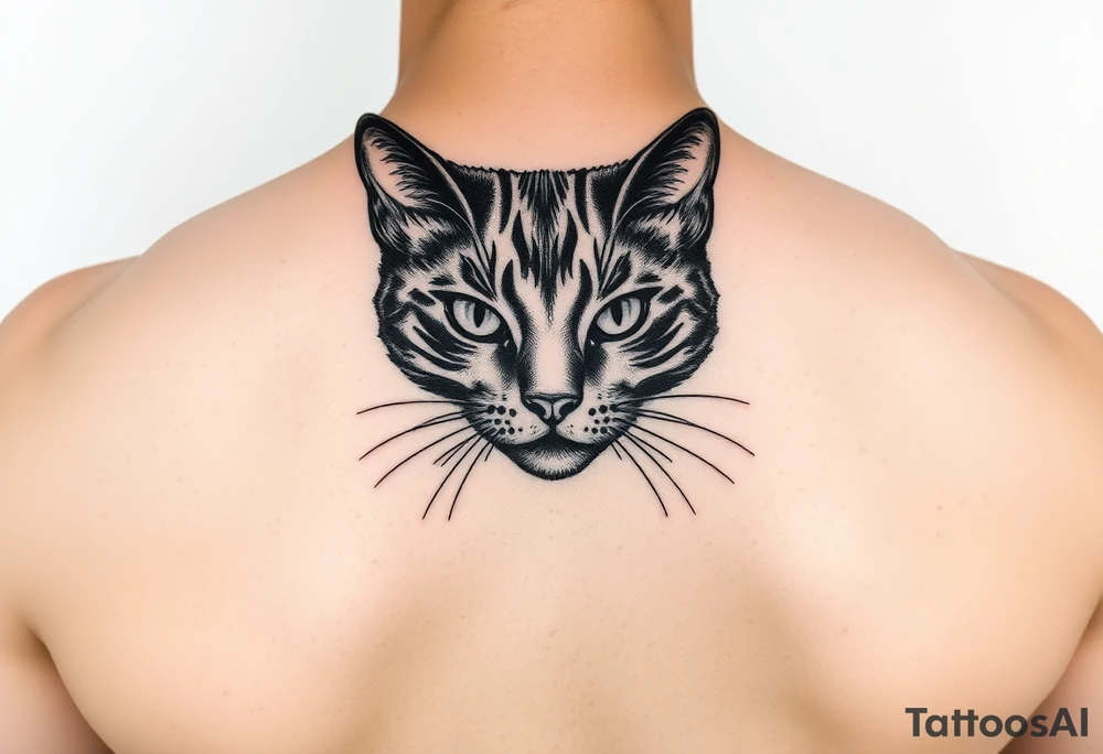 Black Cat tattoo idea