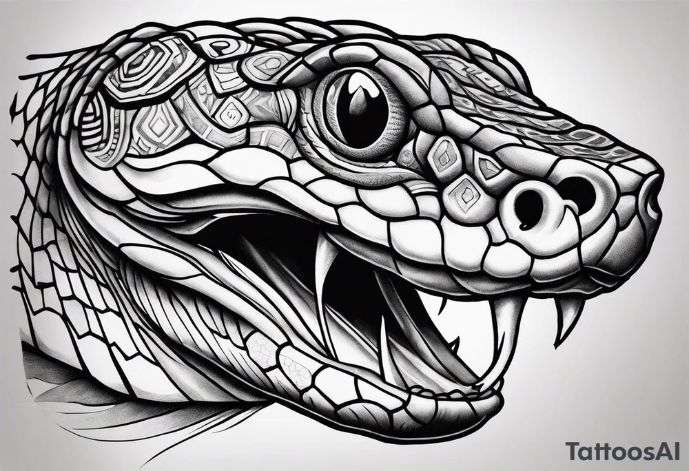 Copperhead tattoo idea