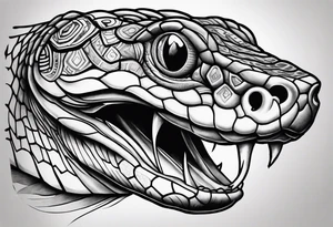 Copperhead tattoo idea