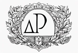 greek letter capital delta tattoo idea