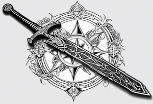 energy sword from halo 3 tattoo idea