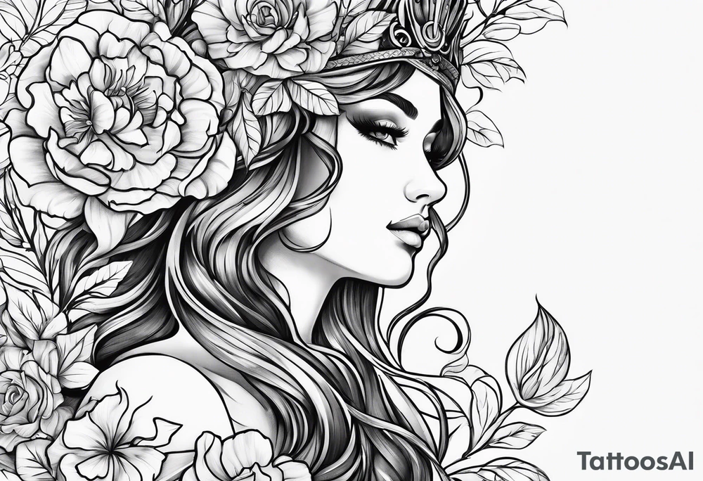 Persephone tattoo idea