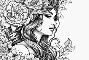 Persephone tattoo idea