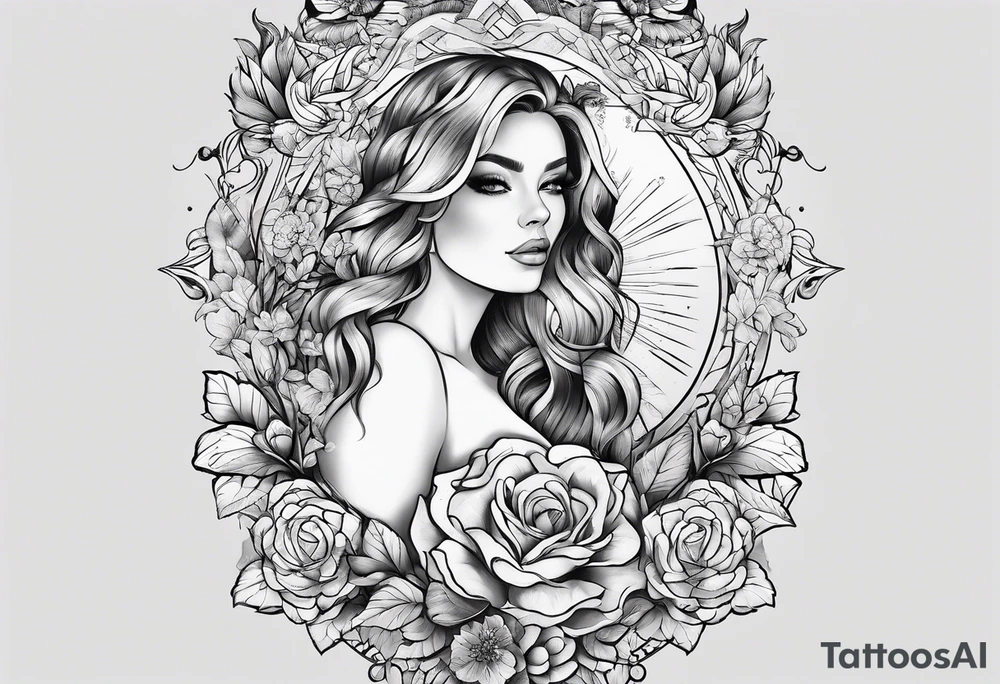 snowbunny, big black cock tattoo idea