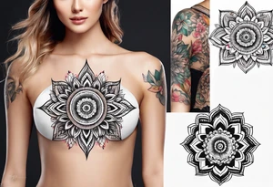 mandala tatto tattoo idea