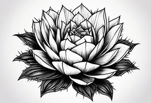 cactus tattoo idea