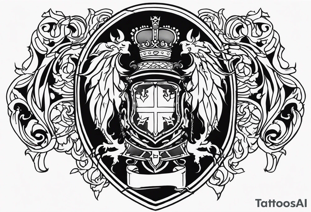 scottish crest tattoo idea