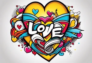 The love to teach tattoo idea