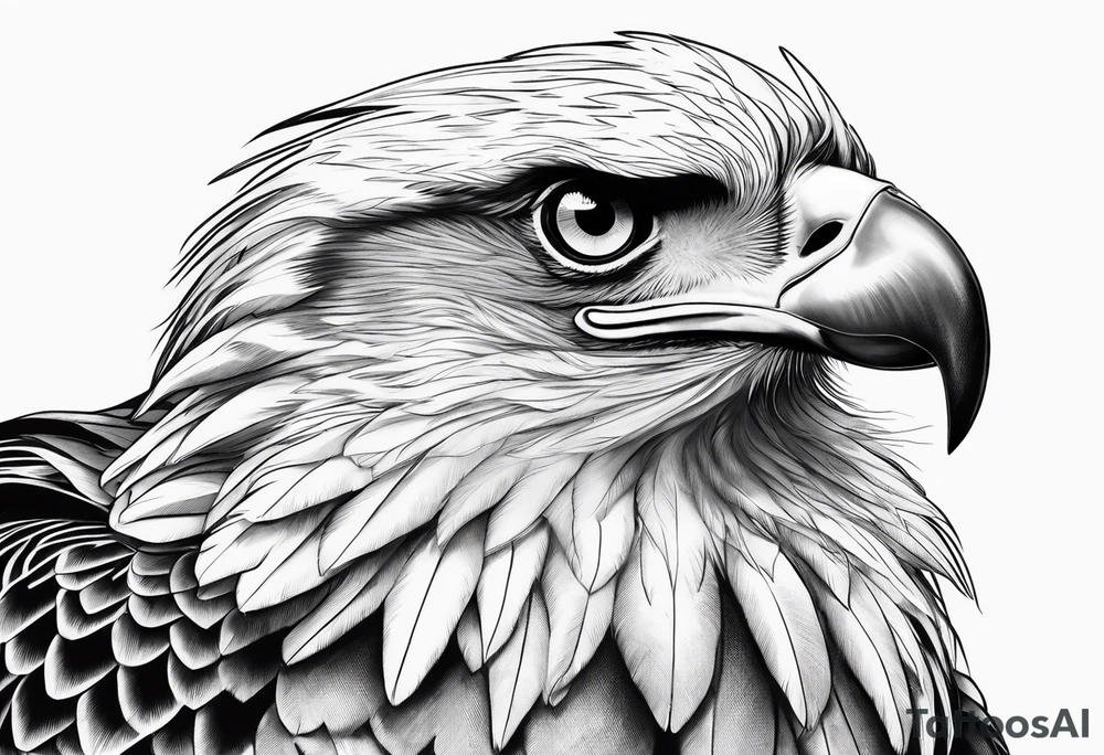 Philippine eagle tattoo idea