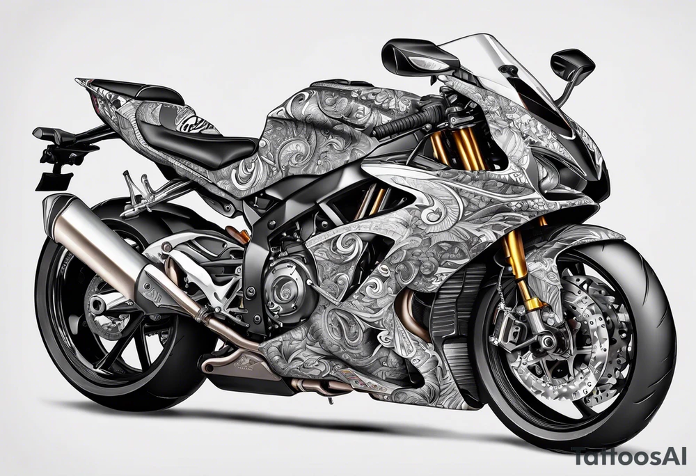 Superbike tattoo idea